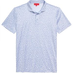 Redvanly Chatillon Golf Polo - Blue Lavender - Men’s Large - R2526D